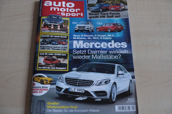 Deckblatt Auto Motor und Sport (20/2014)